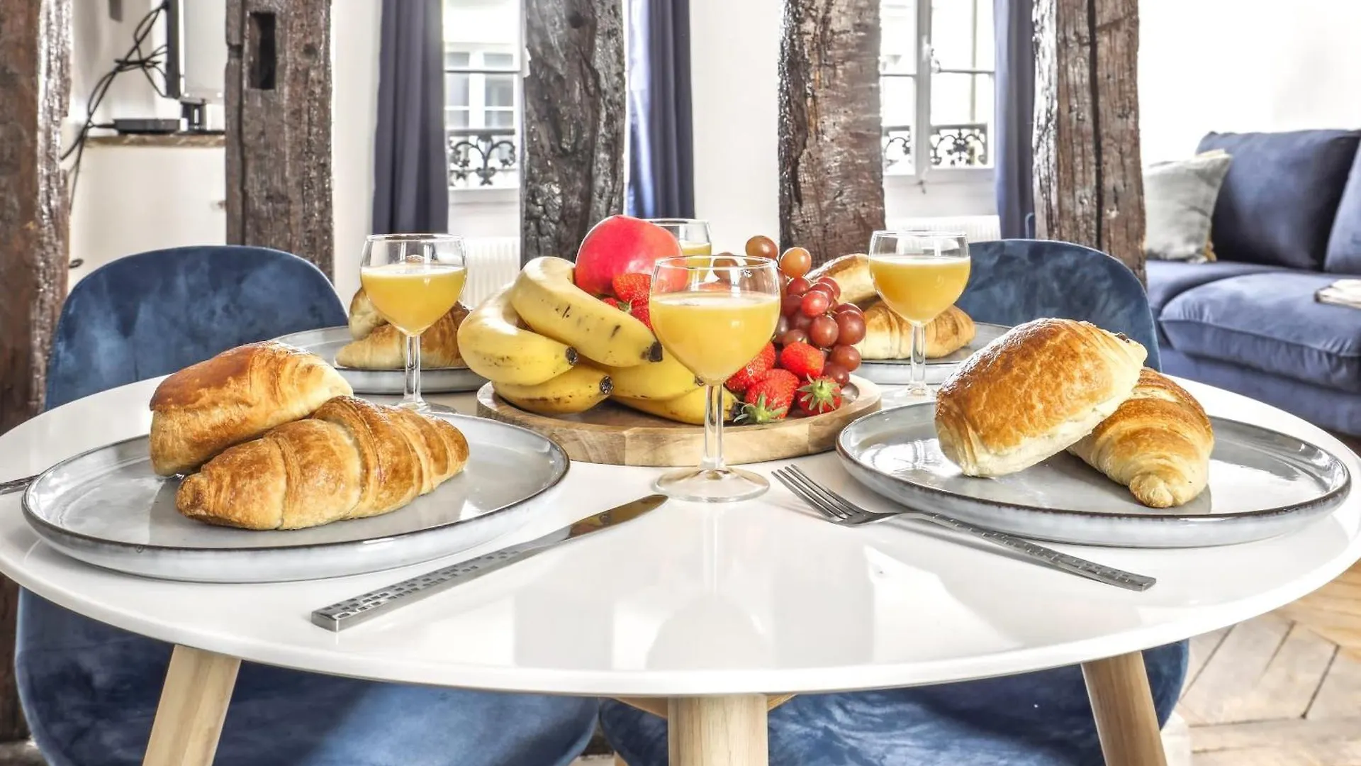 Le Marais 1Br Place Saint Párizs Franciaország