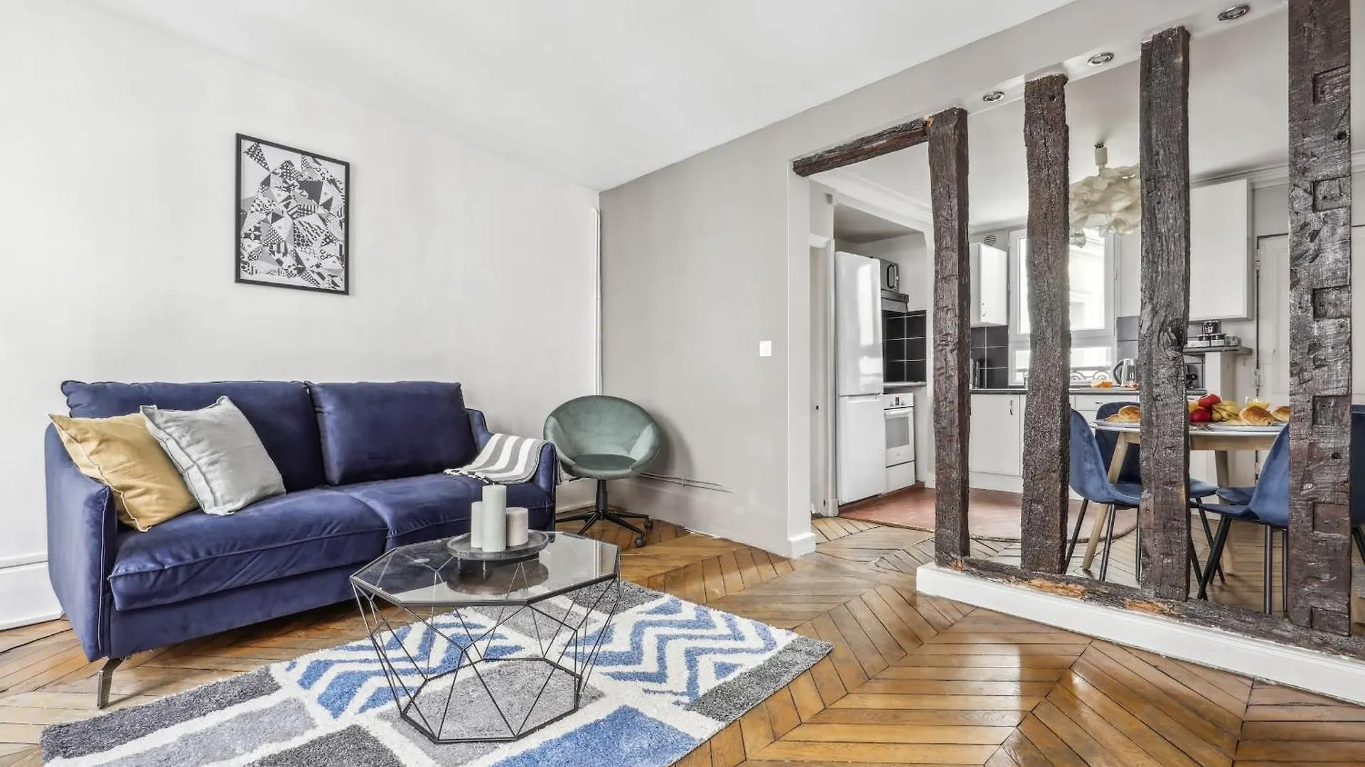 Apartman Le Marais 1Br Place Saint Párizs Franciaország