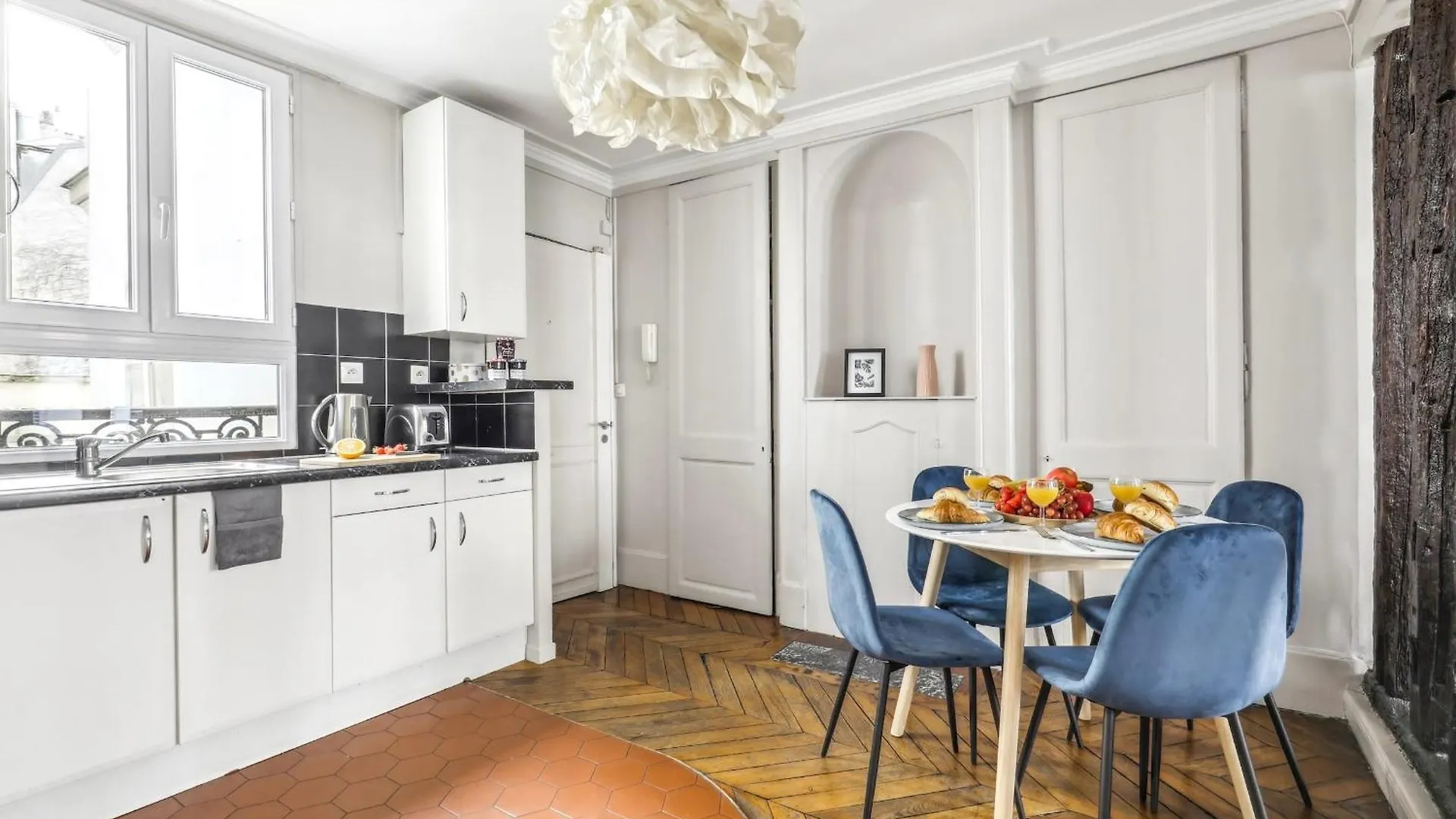 Apartman Le Marais 1Br Place Saint Párizs Franciaország